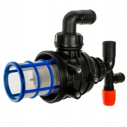 Siurbimo filtras su uždarymo vožtuvu, 32 mm alkūnė