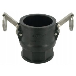 Camlock D tipo lizdas pp arag vidinis sriegis 2