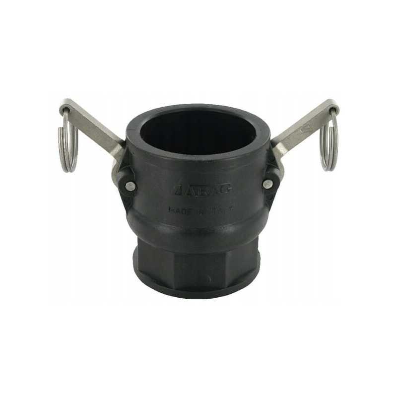 Camlock D tipo lizdas pp arag vidinis sriegis 2