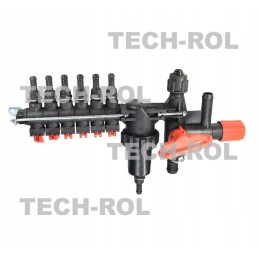 Kolektorius, 6 sekcijų valdymo vožtuvas, SNI tipas