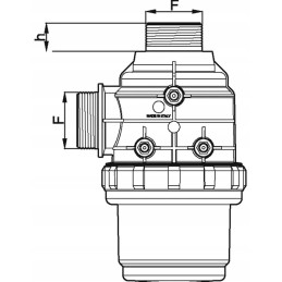 Siurbimo filtras 160 220 l 1 1 2 ag