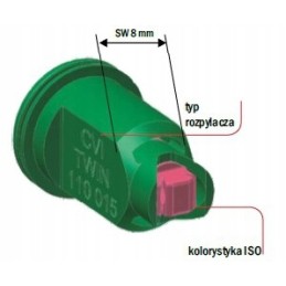 Išmetimo antgalis 110025 cvi twin
