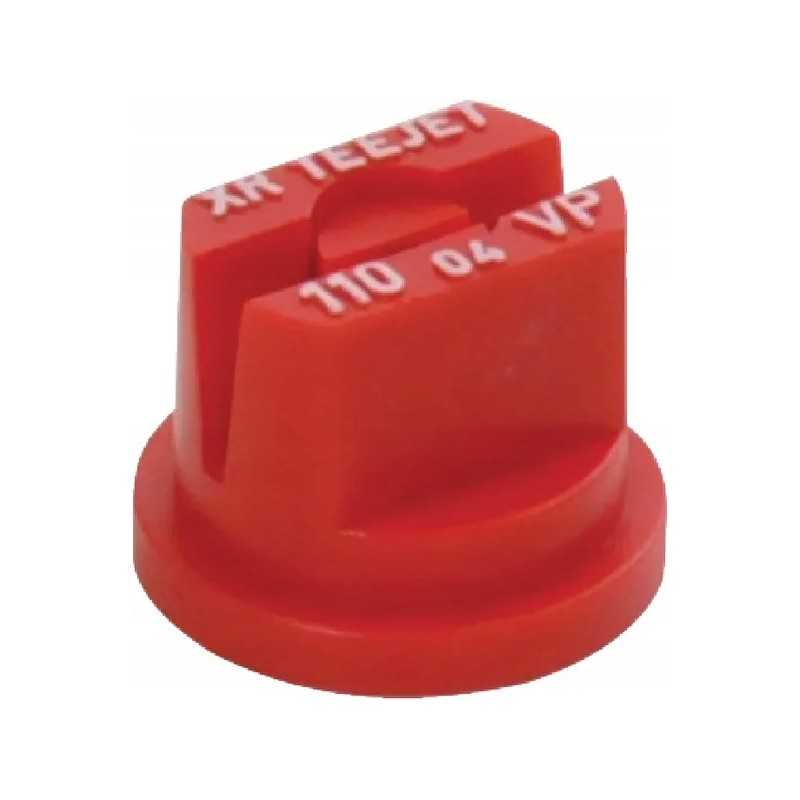 Plokščias purškimo antgalis xr 110 04 raudonas su