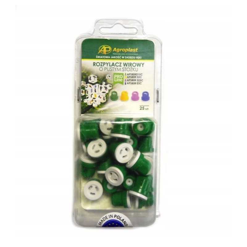 Sūkurinis purkštuvas 015 tuščiavidurė kūgio lizdinė plokštelė