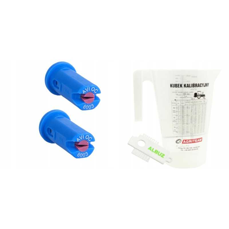 Albuz Avi OC 8003 purkštukų rinkinys nemokamai