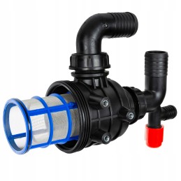 Siurbimo filtras be purkštuvo vožtuvo, 40 mm alkūnė