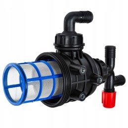 Siurbimo filtras be purkštuvo vožtuvo, 25 mm alkūnė