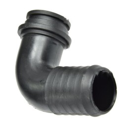 Alkūnės skersmuo 32mm, kampas 90 laipsnių, tvirtinamas veržle 1