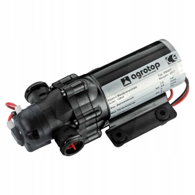 Agrotop diafragminis siurblys em 407 7 barai 4 l min 1