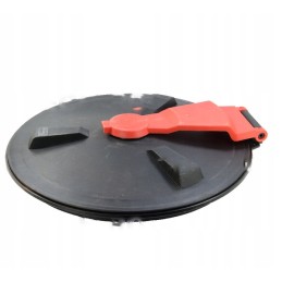 Bako dangtis prisukamas spaustuku, skersmuo 400