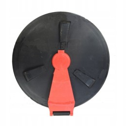 Bako dangtis prisukamas spaustuku, skersmuo 400