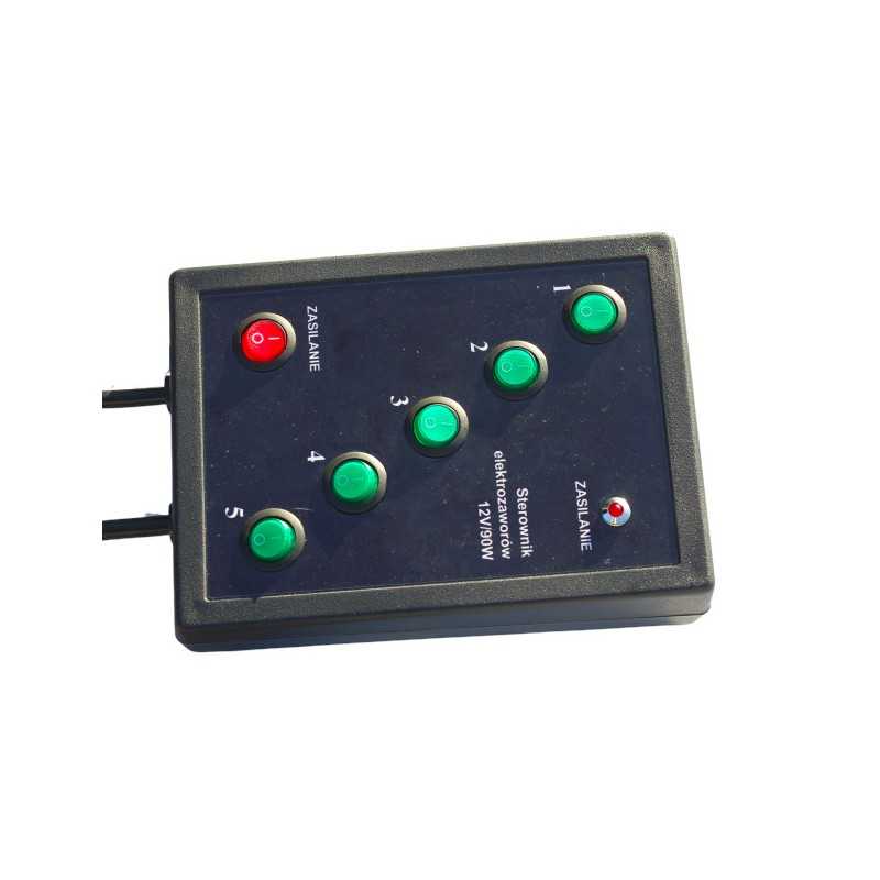 Elektrinis purkštuvo valdymas, 5 sekcijų