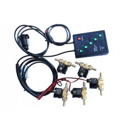 Elektrinis purkštuvo valdymas, 5 sekcijų