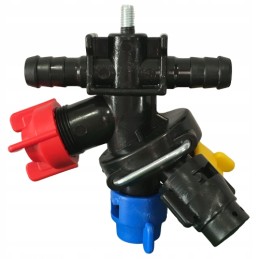 RSM sukamoji galvutė su kiauryme, skirta purškimui varžtu