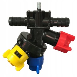 RSM sukamoji galvutė su kiauryme, skirta purškimui varžtu