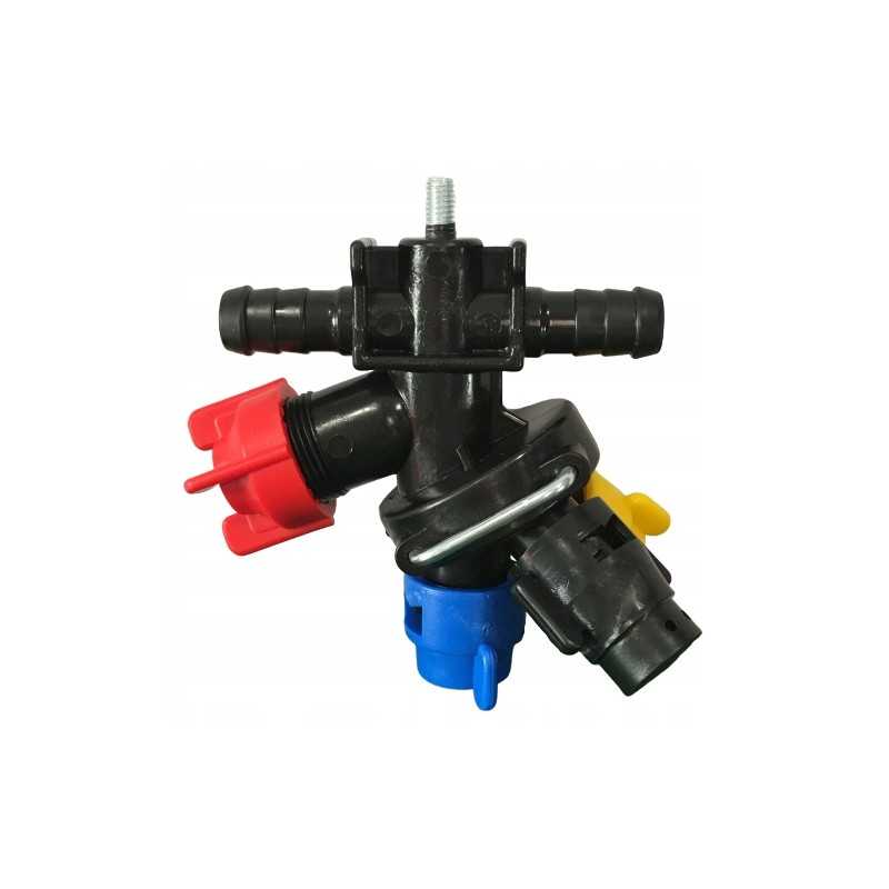 RSM sukamoji sraigtinio purkštuvo galvutė su kiauryme