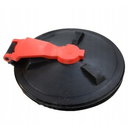 Bako dangtis prisukamas spaustuku, skersmuo 300