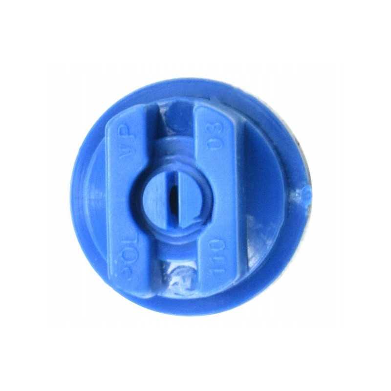 Mėlynas lizdinis antgalis 03 polimerinis purkštuvas