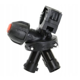 Trijet 1 2 f7 triguba besisukanti galvutė f vamzdeliui