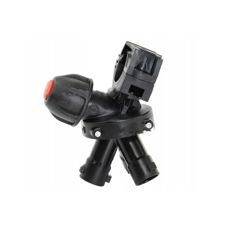 Trijet 1 2 f7 triguba besisukanti galvutė f vamzdeliui