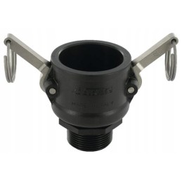 Camlock lizdas, tipas b pp arag išorinis sriegis 1 1 2