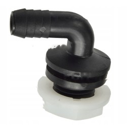 Indikatoriaus alkūnė fi 12 5mm polimerinis purkštuvas s