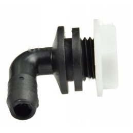 Indikatoriaus alkūnė fi 12 5mm polimerinis purkštuvas s