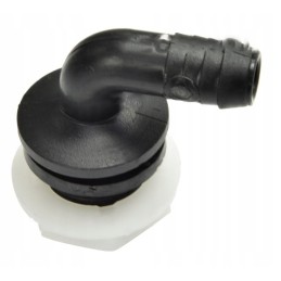 Indikatoriaus alkūnė fi 12 5mm polimerinis purkštuvas s