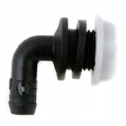 Indikatoriaus alkūnė fi 12 5mm polimerinis purkštuvas s