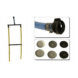 Dviguba užpildymo žarna RSM Kolpak Arag 890x250mm