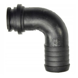 Alkūnės skersmuo 25mm, kampas 90 laipsnių, tvirtinamas veržle 1