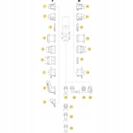 Sekcijinis solenoidinis vožtuvas 8630011