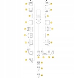 Sekcijinis solenoidinis vožtuvas 8630011