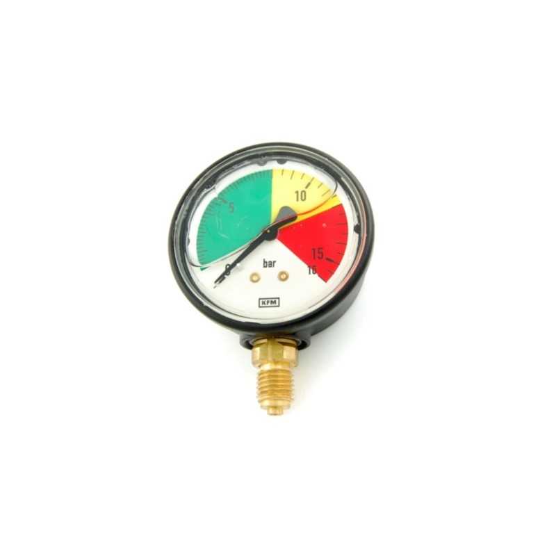 Glicerino manometras 0 16bar fi 63mm sriegis m12x1 5
