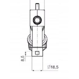 Barstytuvas, purkštuvas, RSM antgalis, arag tipo purkštuvas