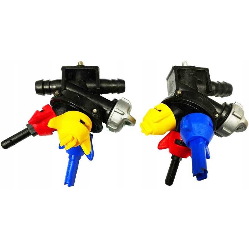 3 padėčių Biardzki RSM purkštuvo galvutė