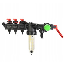 Skirstytuvas, 3 sekcijų valdymo vožtuvas, HD tipas