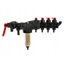 Skirstytuvas, 4 sekcijų valdymo vožtuvas, HD tipas