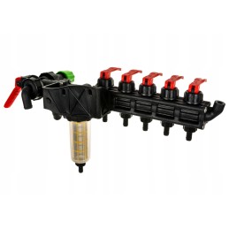 Skirstytuvas, 5 sekcijų valdymo vožtuvas, HD tipas