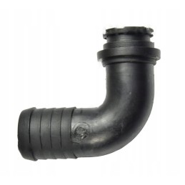 Alkūnės skersmuo 25mm, kampas 90 laipsnių, tvirtinamas veržle 1