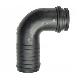 Alkūnės skersmuo 40mm, kampas 90 laipsnių, tvirtinamas veržle 1