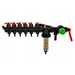 Skirstytuvas, 6 sekcijų valdymo vožtuvas, HD tipas