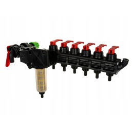 Skirstytuvas, 6 sekcijų valdymo vožtuvas, HD tipas