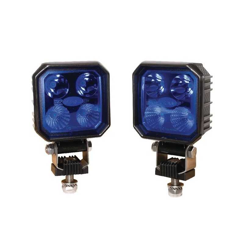 Mėlynos darbo lempos, purkštuvas, 1000 lm