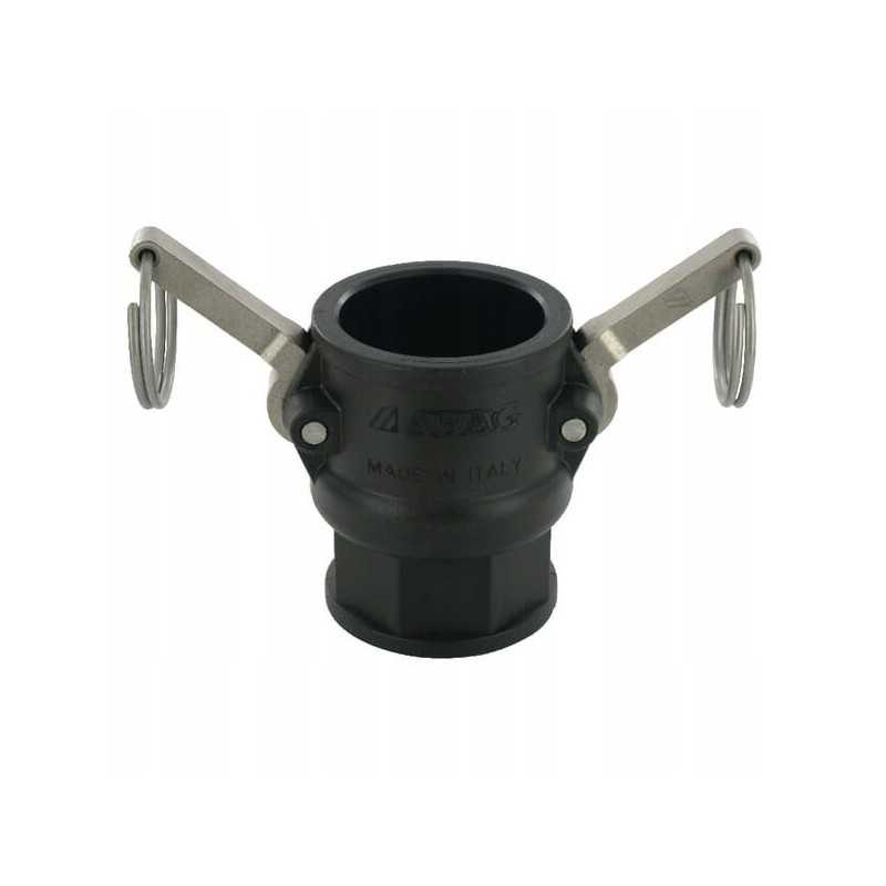 Camlock D tipo lizdas pp arag vidinis sriegis 1 1 4