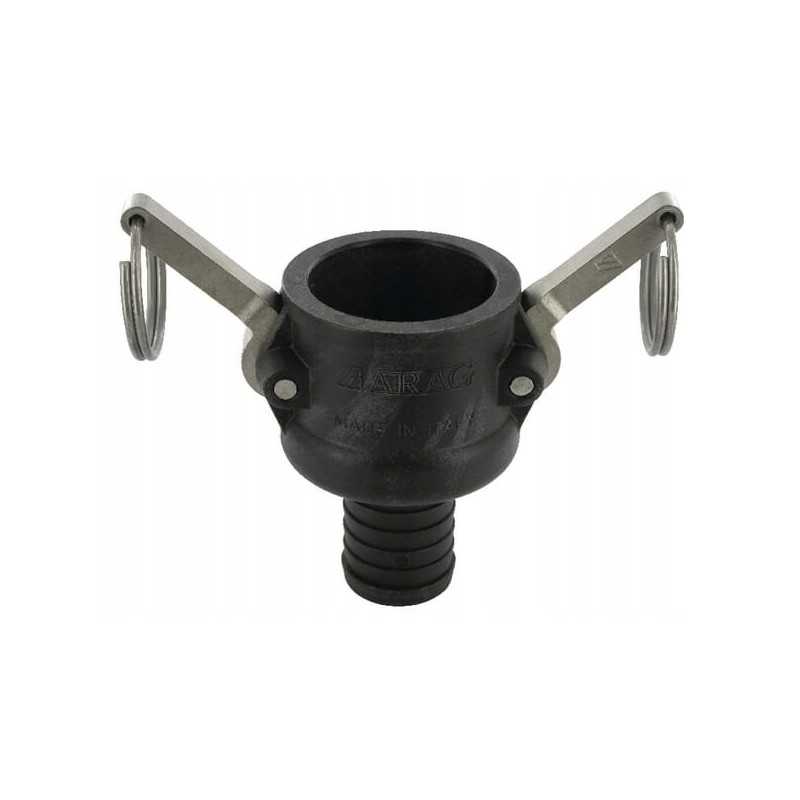 Camlock tipo c pp arag žarnos lizdas 1 1 4