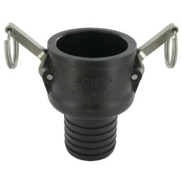 Camlock tipo c pp arag lizdas 2 53 m žarnai