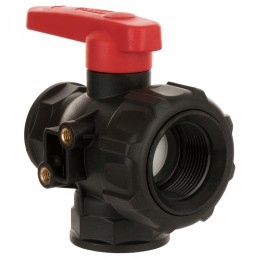 1 1 4 3 krypčių rutulinis vožtuvas su srove