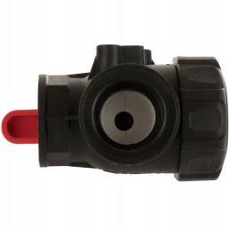 1 1 4 3 krypčių rutulinis vožtuvas su srove