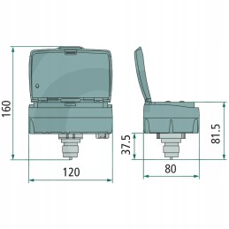 Pony flow ekranas 5 skaitmenų programuojamas p
